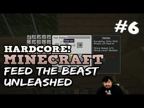 FTB Hardcore Unleashed Ep. 6 - Tinkers' Construct