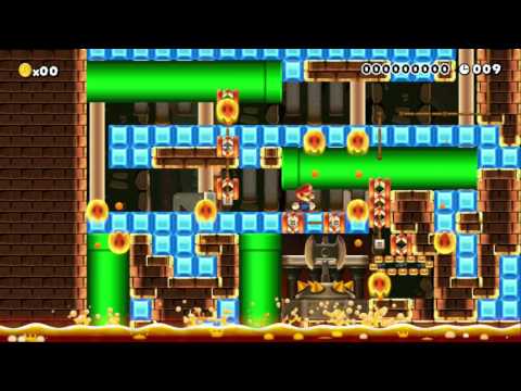 Hot Dodging Skills (Automatic) by Madame Ko♪ - SUPER MARIO MAKER - NO COMMENTARY 1AU