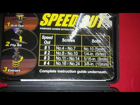 Speed Out bolt extractor review