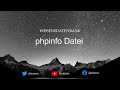Phpinfo Datei Erstellen