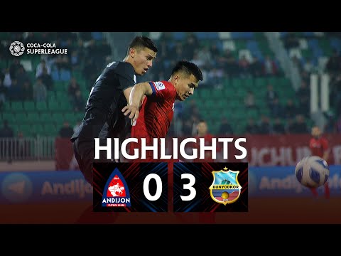 ANDIJON 0:3 BUNYODKOR Coca-Cola Superliga | 3-tur