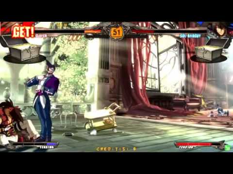 GGXrdR 2/15/16 - Nage (Faust) vs Tanabata (Slayer) vs Mocchi (Sol)