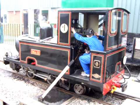 Gartell Light Railway No.6, narrow gauge steam railway, Somerset