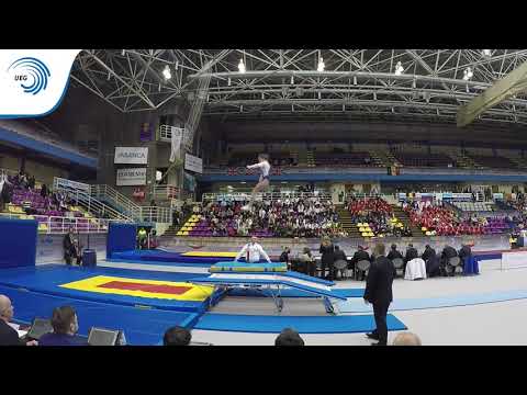 Aleksandra BONARTSEVA (RUS) - 2016 Double Mini-Trampoline junior Europeans, silver medallist