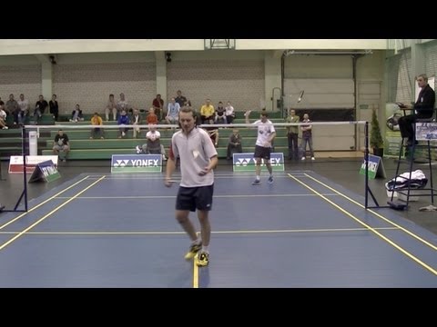 IMP 2013 Mistrzostwa Polski Badminton (QF) Przemysław Wacha vs Rafał Hawel 2 set HD