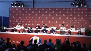 United States Ryder Cup Team Full Press Conference After Regaining The Ryder Cup
