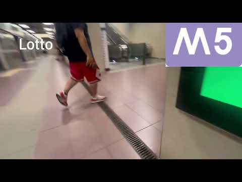 Metro 5 tour Milano SEGESTA e LOTTO