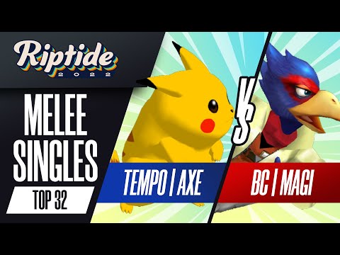 Axe vs Magi - Melee Singles Top 32 - Riptide 2022 | Pikachu vs Falco