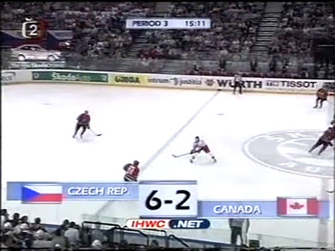 Hokej: MS 2004: Česká republika:Kanada 6-2