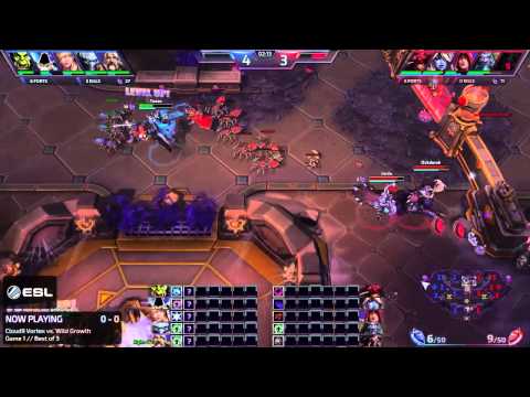 ESL Go4Heroes March Finals - Cloud9 Vortex vs Wild Growth - G1