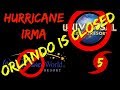 ORLANDO IS CLOSED?! HURRICANE IRMA GONNA HIT CENTRAL FLORIDA!