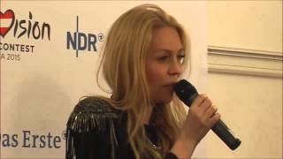 Alexa Feser Pressekonferenz zum UnserSongfürÖsterreich