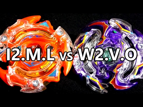 Inferno Ifrit .M.L vs Wild Wyvern .V.O - BATALHA BEYBLADE BURST! ベイブレードバースト