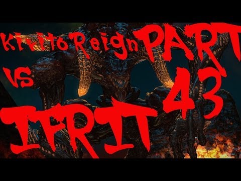 Lord of Inferno, IFRIT!!! Final Fantasy XIV: A Realm Reborn Gameplay Walkthrough Part 43(PS4)