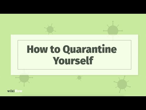 How to Quarantine Yourself for Coronavirus / Instructions for Self Distancing & Self Isolating