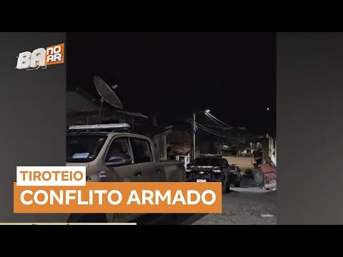 Tiroteio no interior baiano assusta moradores e mobiliza polícia