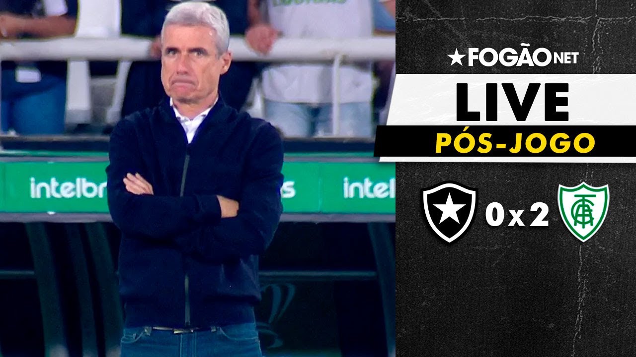 LIVE | FogãoNET repercute ao vivo a eliminação do Botafogo para o América-MG na Copa do Brasil-2022