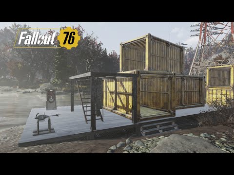 Fallout 76 - Yellow Shipping Container / Army Plasma Caster / Fortune Teller - Review