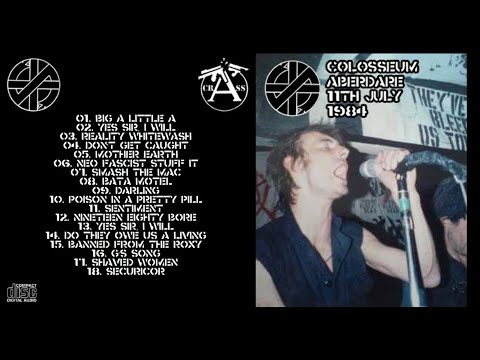 CRASS –Colosseum Aberdare 11th July 1984– (The Last Concert–Miner's Benefit)
