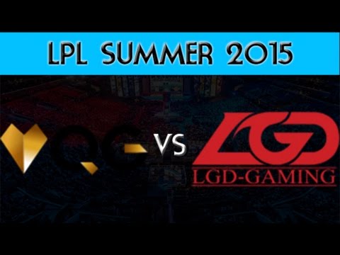 QG vs LGD - LPL SUMMER 2015 - W1D1 | Bo2