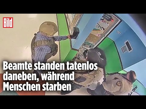 Polizeiskandal bei Amoklauf: Video zeigt neue Details des Attentats | Texas