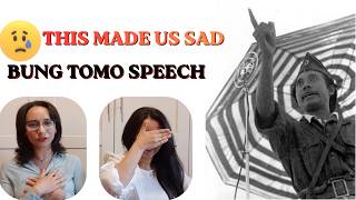 Download lagu Italian/Arab react to BungTomo Speech (English sub) #history #indonesia #twins #reaction #bungtomo mp3