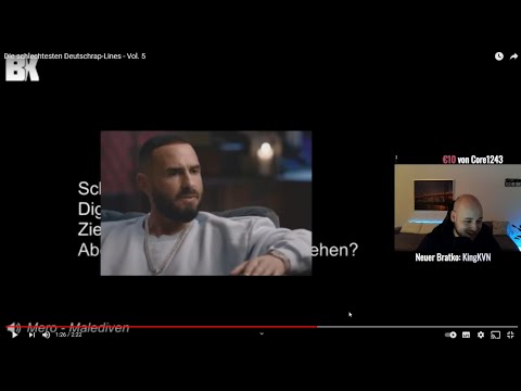 Die schlechtesten Deutschrap-Lines - Vol. 4 und 5 (Reaction von Kico)