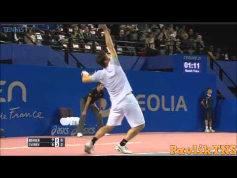 Michael Berrer vs Alexander Zverev Highlights  MONTPELLIER 2016