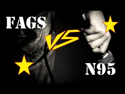 Fags vs N95 #Cabaña Freestyle en HipHop Burger