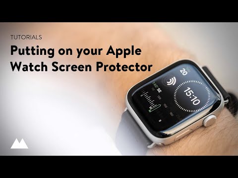 How To Apply Your Apple Watch Screen Protector