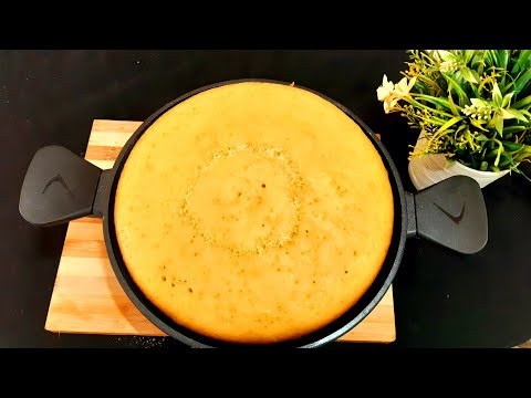 Easy Vanilla Sponge Cake Without Oven Recipe| vanilla cake recipe malayalam | Plain Sponge Cake|