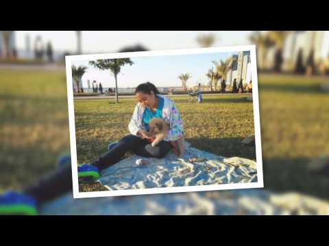 Oscar's day out in the park.