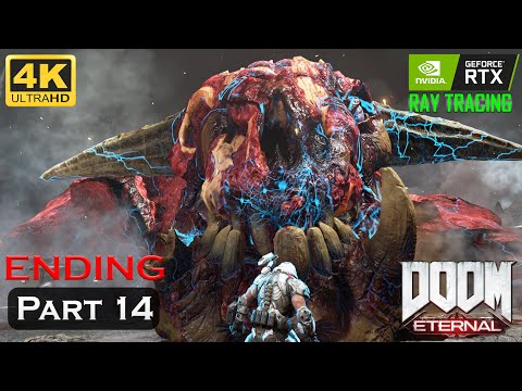 DOOM ETERNAL Walkthrough Gameplay Part 14 Ending (FINAL SIN) 4K Ultra PC