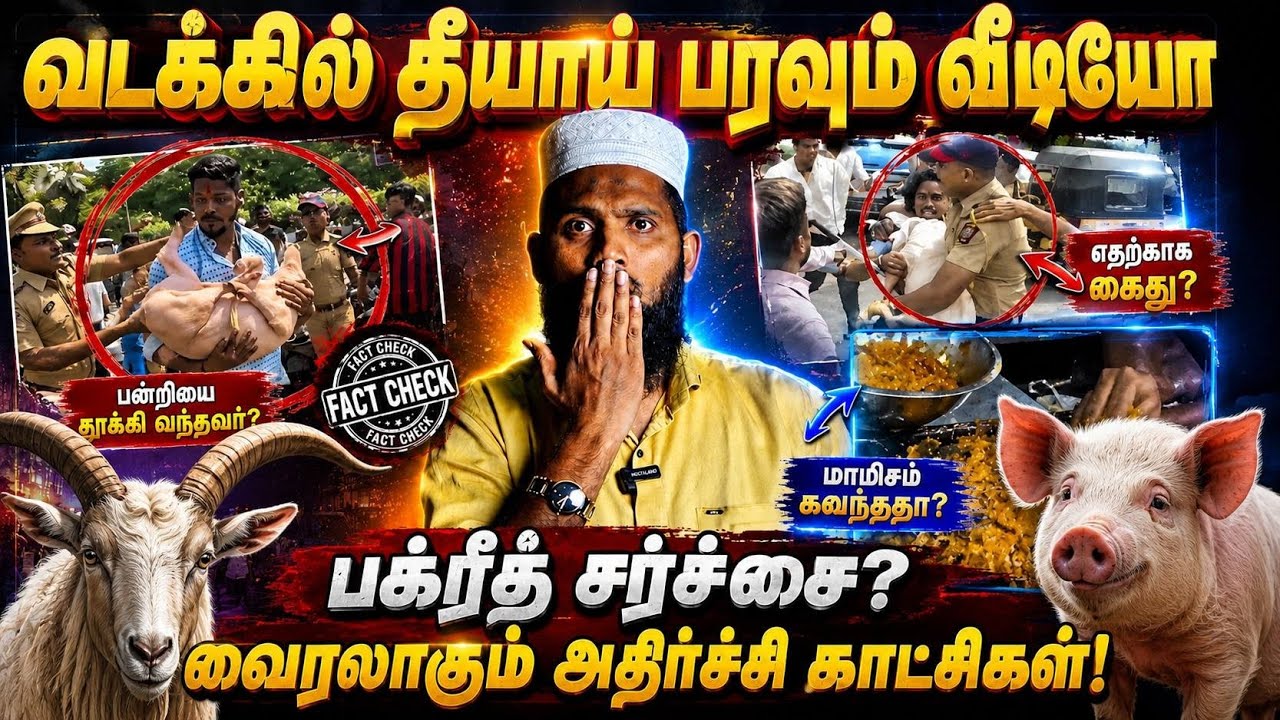 🔥🚨 வடக்கில் தீயாய் பரவும் வீடியோ!🐐 பக்ரீத் ஆடுகளுக?