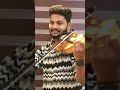 Adigaa Hi Nanna Violin Cover Vishnu Ashok Nani Mrunal Thakur Hesham Abdul Wahab