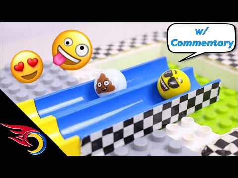 The Great Emoji Marble Race #2 w/ Commentary | Premier Marble Racing