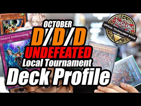 D/D/D (DDD) Deck Profile | UNDEFEATED 1st Place Local OTS Win Yu-Gi-Oh! | Karan - October 2025