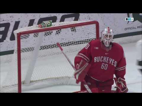 Top Shots and Goals of the Game | Michigan State at Ohio State | Big Ten Hockey | 02/24/2024