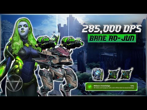 [WR] 🔥 Nuclear Boosted BANE AO JUN Does 285,000 DMG/Sec – Mk3 Gameplay | War Robots