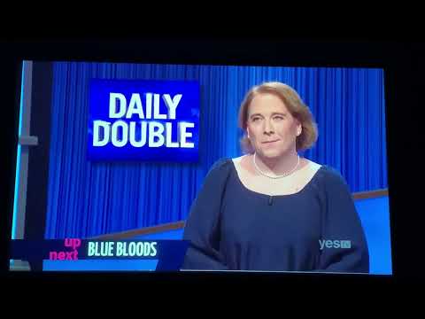 Double Jeopardy, Amy Schneider DAY 40 - 2nd Daily Double (1/25/22)