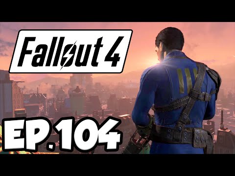 Fallout 4 Ep.104 - SEARCH FOR DIMA'S CACHE!!! (Far Harbor DLC Gameplay)