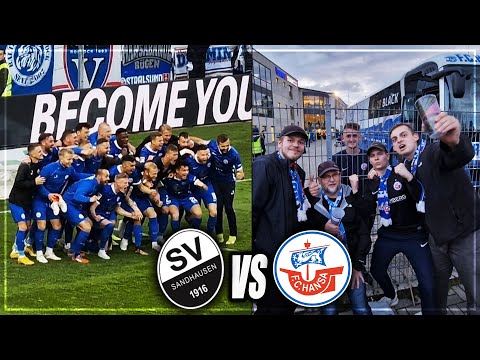 FEIERSTIMMUNG BEIM 4. SIEG IN FOLGE! ABSTIEGSKAMPF STADIONVLOG: Sandhausen - Rostock | Stadion Vlog
