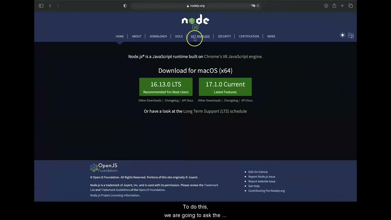 Learn IONIC 2 Install NodeJs