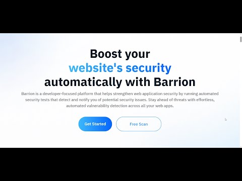 Barrion video preview