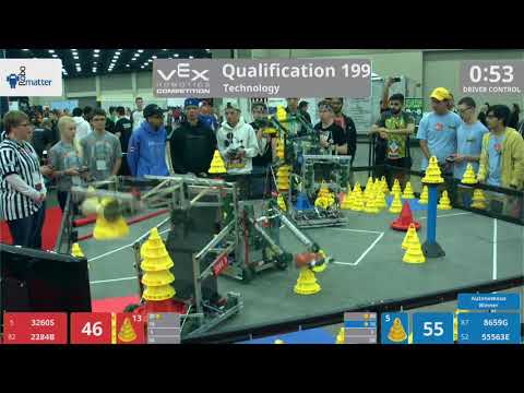 2018 VRC Tech Q199 - 3260S 2284B vs 8659G 55563E - 114 to 80