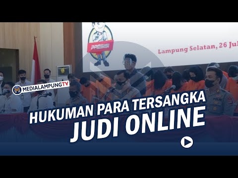 Ini Ancaman Hukuman Para Tersangka Judi Online yang Diamanka