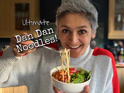 DAN DAN NOODLES | How to make the ultimate CHICKEN dan dan noodles | Food with Chetna