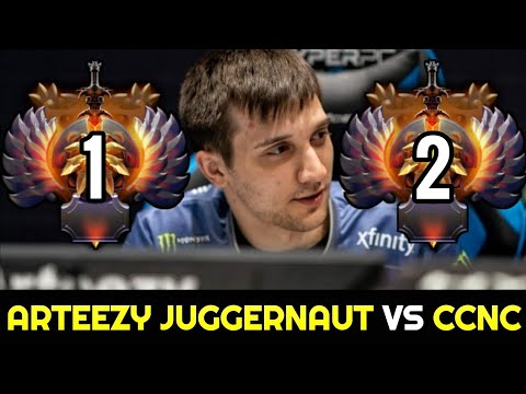 ARTEEZY vs CCNC Ethereal Blade Puck — Top 1 MMR vs Top 2 MMR 7.28 Dota 2