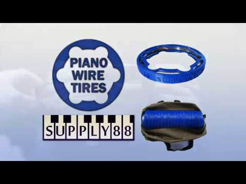 Piano Wire Tires from Supply88 - New 2019 Version