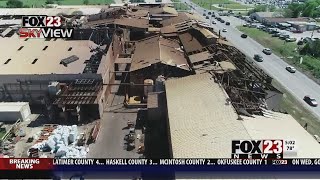 Video shows tornado touchdown in Madill, Oklahoma
